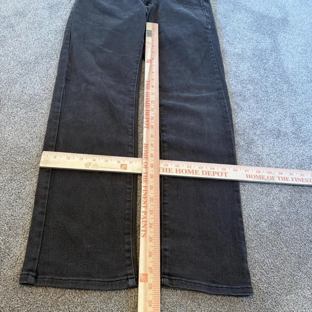 Dark Brown Y2K Grunge Slim Fit Jeans